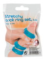 Stretchy cock ring set 3ks