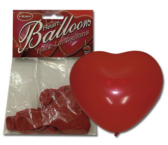Balonik srdca 6ks