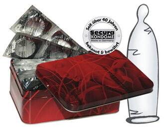 Kondómy Secura Transparent 50ks