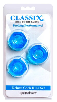 Sada krúžkov "Deluxe Cock Ring Set"