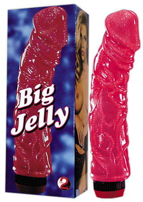 Vibrator "Big Jelly" ružový
