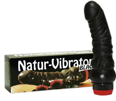 Prirodný vibrator čierny