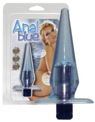  Vibračný kolík"Anal Blue"