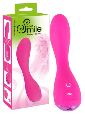 Vibrátor "G-Spot Smile" ružový