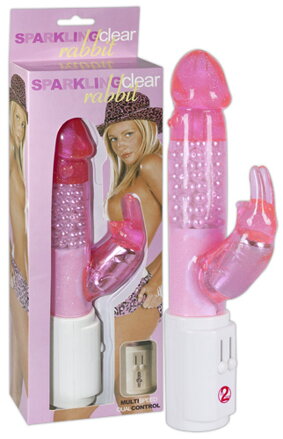 Vibrator "Sparkling Clear Rabbit"