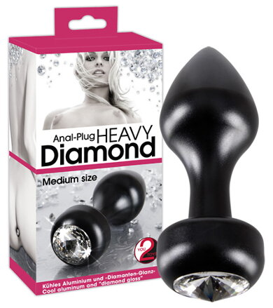 Anal-Plug "Heavy Diamond" medium