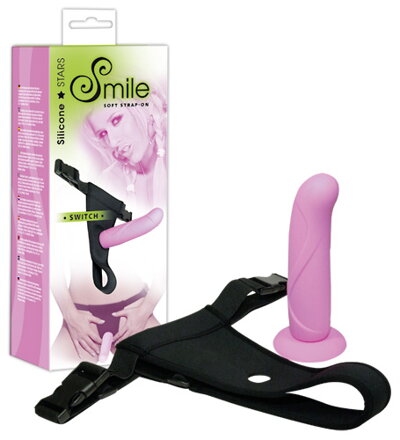 Silikónový Strap-On Smile "Switch"