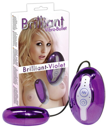 Vibračné vajíčko "Briliant-Violet"