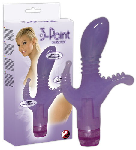3-Point Vibrátor Purple