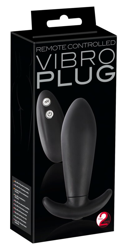 Análny kolík "Remote Controlled Vibro Plug"