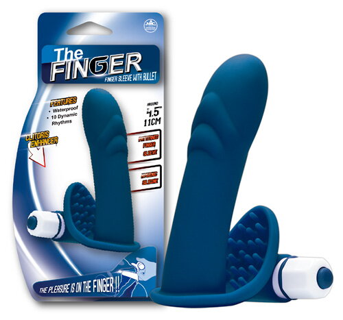 Vibráčná násada na prst "The Finger"