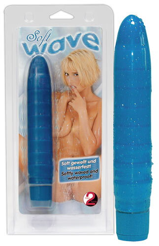 Vibrator »Soft Wave« modrý