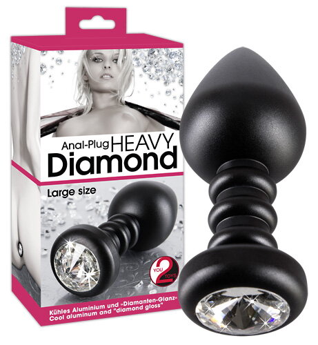 Anal-Plug "Heavy Diamond" large