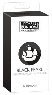 Kondómy "Black Pearl" 24ks