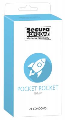 Kondómy "Pocket Rocket" 24ks